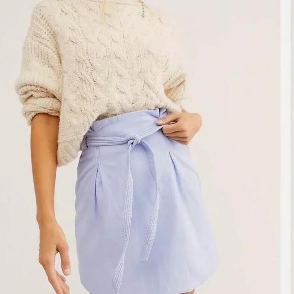 Free people Payton Paperbag Mini Skirt - Picture 3 of 7